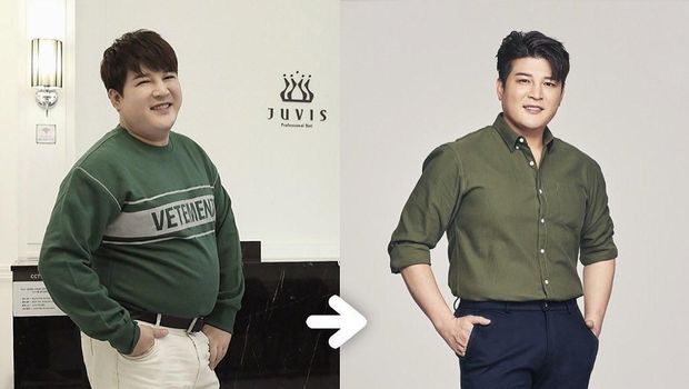 Berat badan Shindong Super Junior turun drastis