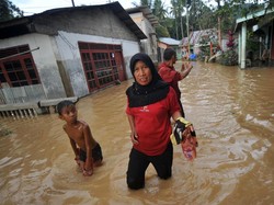 469 Orang Mengungsi Akibat Banjir di Solok Selatan Sumbar
