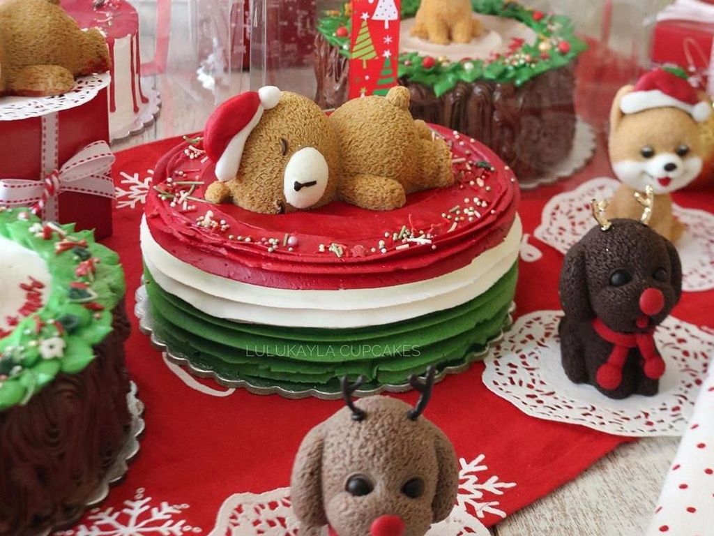 5 Online Shop Ini Tawarkan Kreasi Kue Natal Cantik