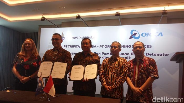 Foto: RI-Australia kolaborasi bangkit pabrik bom - Herdi Alif Alhikam Foto: RI-Australia kolaborasi bangkit pabrik bom - Herdi Alif Alhikam
