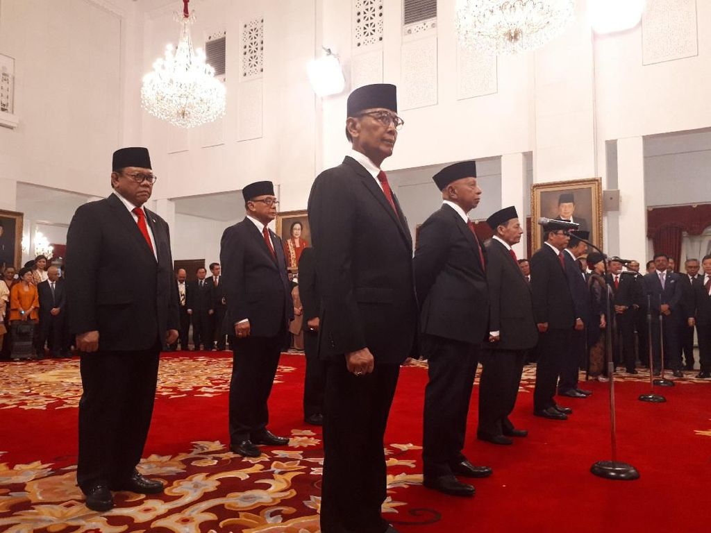 Jokowi Lantik Wiranto hingga Habib Luthfi Jadi Dewan Pertimbangan Presiden