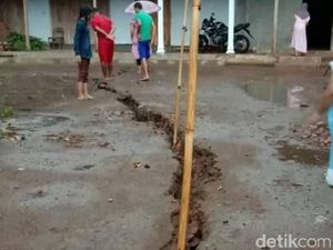 Ini Penyebab Terjadinya Fenomena Tanah Retak di Ponorogo