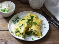 Biar Sarapan Makin Seru, Bikin Omelet Prancis yang Lembut Ini