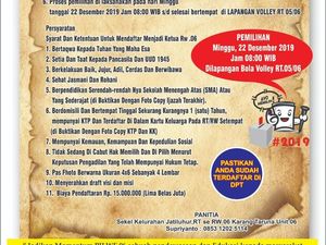 Heboh, Pendaftaran Calon Ketua RW di Bekasi Harus Setor Rp 15 Juta Heboh, Pendaftaran Calon Ketua RW di Bekasi Harus Setor Rp 15 Juta