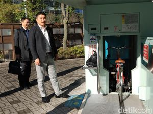 Foto: Intip Canggihnya Parkiran Sepeda Bawah Tanah