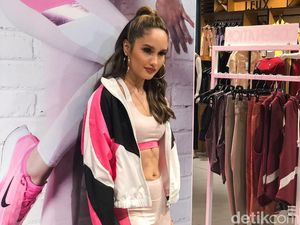 Sporty Abis, Gaya Cinta Laura Pamer Perut Six Pack