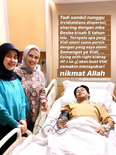 Instagram Story Yuanita Rohali (Ibunda Alika)