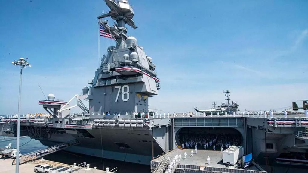 USS Gerald R. Ford, Kapal Induk AS Pembunuh Kelas Wahid USS Gerald R. Ford, Kapal Induk AS Pembunuh Kelas Wahid