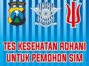 Bikin SIM A dan C di Kota Blitar Nanti Harus Sertakan Hasil Psikotes