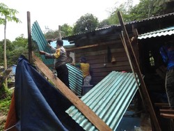 Diterjang Angin Kencang, 156 Rumah Warga di Kepri Rusak