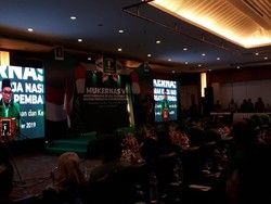Panitia Sapa Kubu Humprey Djemat di Pembukaan Mukernas PPP