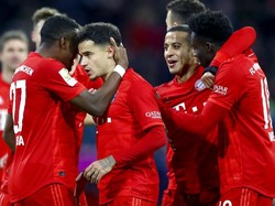 Hasil Liga Jerman: Coutinho Hat-trick, Bayern Pesta Gol ke Gawang Bremen