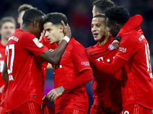 Hasil Liga Jerman: Coutinho Hat-trick, Bayern Pesta Gol ke Gawang Bremen Hasil Liga Jerman: Coutinho Hat-trick, Bayern Pesta Gol ke Gawang Bremen
