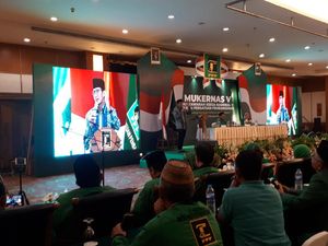 Hadiri Mukernas, Sandiaga Uno Minta PPP Perkuat Ekonomi Umat Hadiri Mukernas, Sandiaga Uno Minta PPP Perkuat Ekonomi Umat