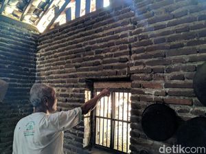 Fenomena Tanah Retak di Ponorogo Rusak Dapur Warga