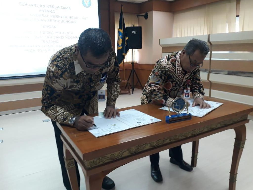 Hindari Pemalsuan, Kemenhub Gaet BSSN untuk Sertifikasi Elektronik Hindari Pemalsuan, Kemenhub Gaet BSSN untuk Sertifikasi Elektronik