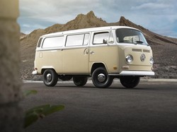 VW Kombi Jadul Disulap Jadi Mobil Listrik