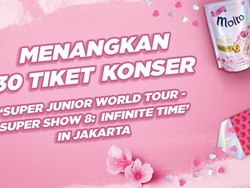 Molto Giveaway Super Junior World Tour - Super Show 8 : Infinite Time Molto Giveaway Super Junior World Tour - Super Show 8 : Infinite Time