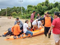 Jambi Dilanda Banjir, 200 Warga Mengungsi