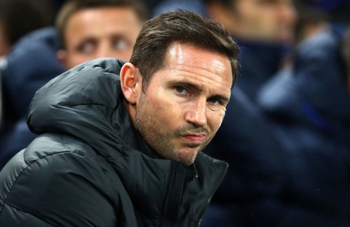 LONDON, ENGLAND - DECEMBER 10: Frank Lampard, Manager of Chelsea  during the UEFA Champions League group H match between Chelsea FC and Lille OSC at Stamford Bridge on December 10, 2019 in London, United Kingdom. (Photo by Julian Finney/Getty Images)