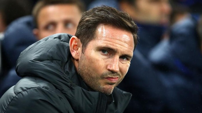 LONDON, ENGLAND - DECEMBER 10: Frank Lampard, Manager of Chelsea  during the UEFA Champions League group H match between Chelsea FC and Lille OSC at Stamford Bridge on December 10, 2019 in London, United Kingdom. (Photo by Julian Finney/Getty Images)