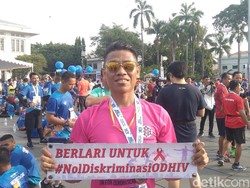 Kata Siapa Pengidap HIV Sakit-sakitan? Pria Ini Jago Lari Meski Positif