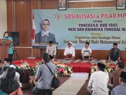 MPR Sosialisasikan Empat Pilar Lewat Seni Budaya di Kota Hujan