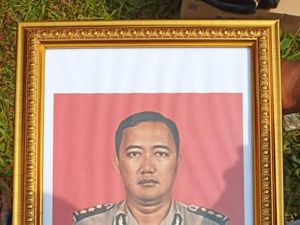 AKBP Andi Nurwandi yang Jatuh Saat Panjat Tebing di Purwakarta Dimakamkan