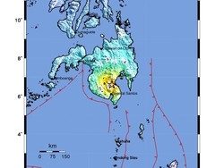 Guncang Sulut, Gempa M 6,9 Berpusat di Mindanao Filipina