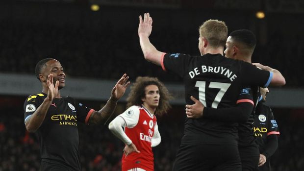 6 Fakta Menarik Kemenangan Man City atas Arsenal