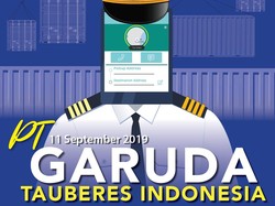 BUMN: Garuda Tauberes Sudah Bubar