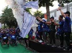 HUT ke-42, BPJAMSOSTEK Gelar Relay Marathon & Raih Rekor Muri