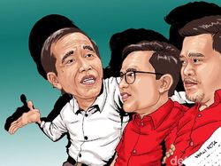 Mengintip Sederet Tunggangan Keluarga Jokowi yang Maju di Pilkada