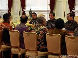 Pertemuan pengurus PSSI dan Jokowi digelar di Istana Merdeka, Jakarta Pusat, Senin (16/12/2019).