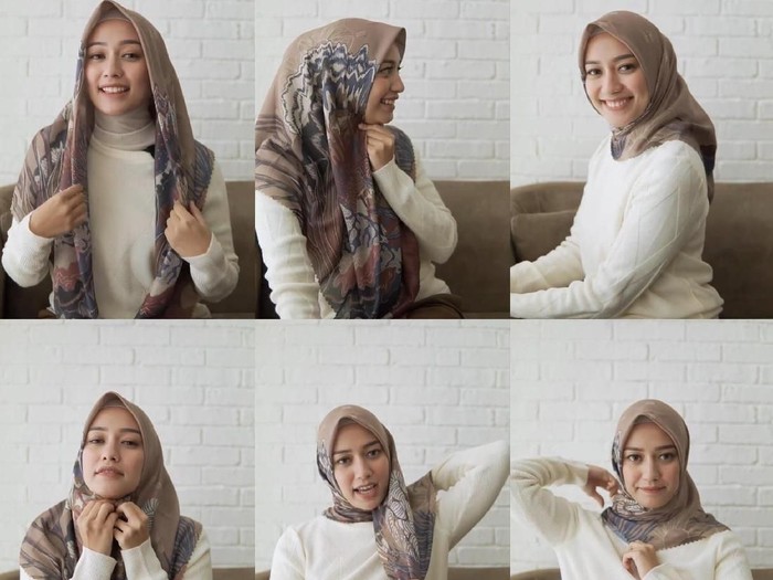 tutorial hijab lebaran