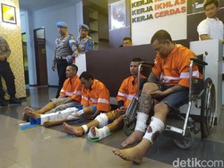 Tuntas, Empat Tahanan Kabur Polresta Malang Kota Semuanya Tertangkap