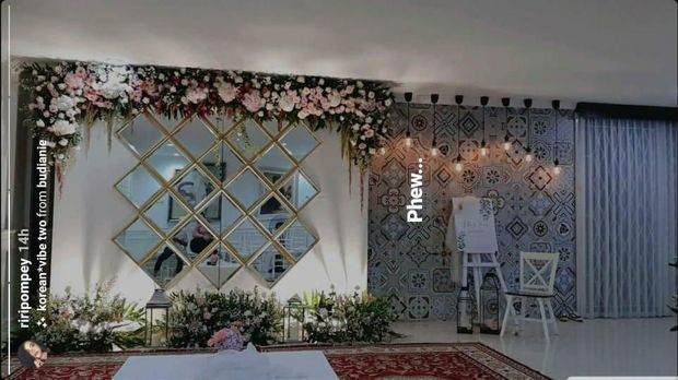 Konsep pernikahan Vanessa Angel