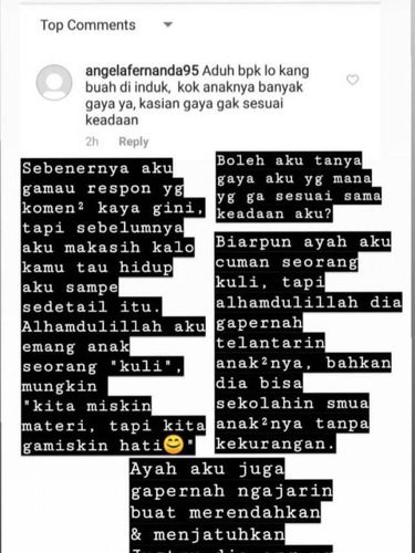 Curhatan Olivia Noor