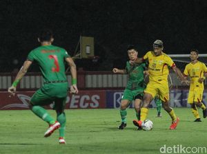 Bhayangkara FC Vs Kalteng Putra: Bruno Matos Menangkan The Guardian