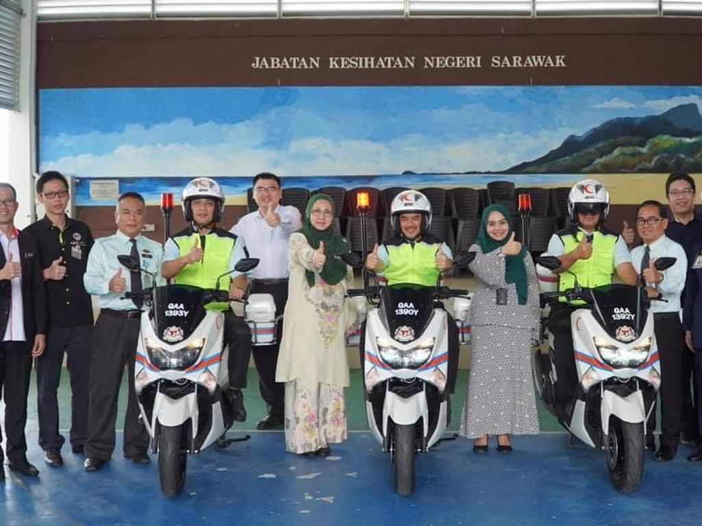 Yamaha Nmax Jadi Ambulans Motor Yamaha Nmax Jadi Ambulans Motor
