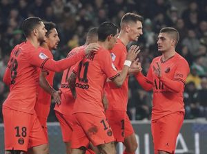 Paris Saint-Germain Gilas Saint-Etienne 4-0