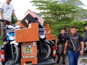 Gerebek Tempat Judi di Medan, 16 Mesin Jackpot-6 Motor Disita
