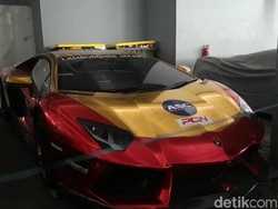 Ada Stiker ASC di Supercar yang Disita Polda Jatim, Milik Crazy Rich Priok?