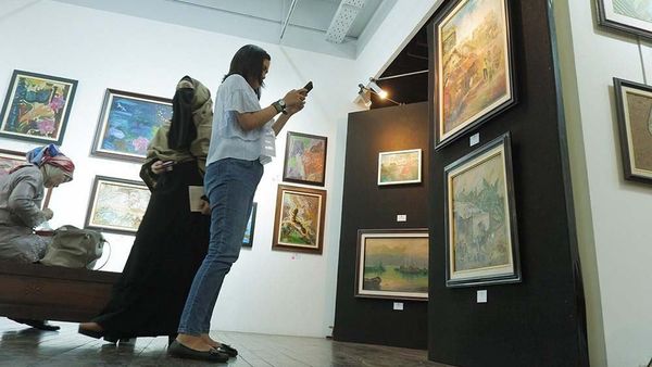 Pameran Lukisan Senda Gurau: dari Lebak Ria ke Medan Cita