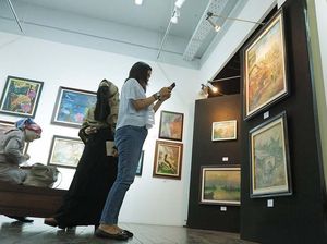 Pameran Lukisan Senda Gurau: dari Lebak Ria ke Medan Cita
