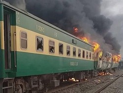 Tragis! Karena Masak Sarapan, 75 Penumpang Kereta Ini Tewas di Pakistan