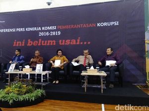 Catatan Akhir Tahun, KPK Pamer 87 OTT dengan 327 Tersangka di 4 Tahun Terakhir