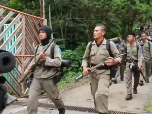 Usai 3 Tewas Tersambar Petir, Ratusan Peserta Didik Brimob Turun Gunung