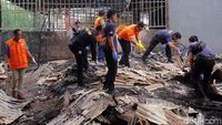 Sisa-sisa Kebakaran yang Tewaskan 3 Orang di Karawang