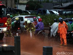 Ramai Teriakan Macet Usai Jakarta Hujan Deras